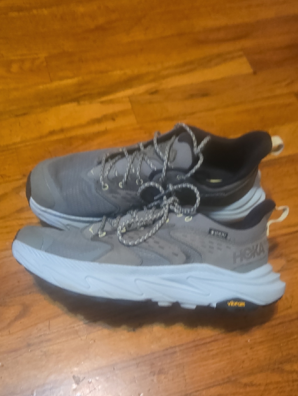 Hoka One One Anacapa 2 Low Gtx Mens 9.5D / olive haze/mercury (EXCELLENT)